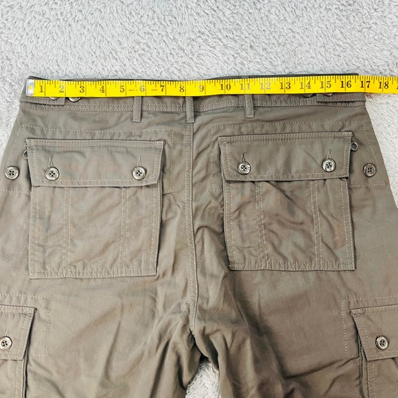 Clothing Arts Pants Mens 32x32 Grey Adventure Traveler Cargo Pick Pocket Proof - Picture 6 of 10